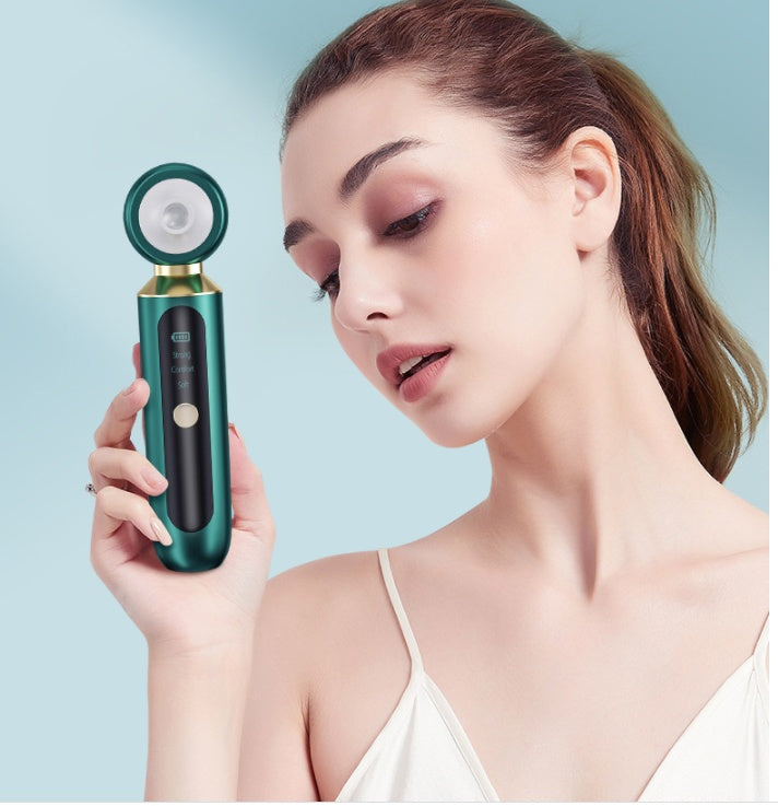 Portable USB Electric Blackhead Remover with Magnifying Glass
