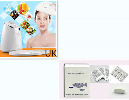 DIY Face Mask Maker Machine for Natural Fruit & Vegetable Collagen Facial Treatment