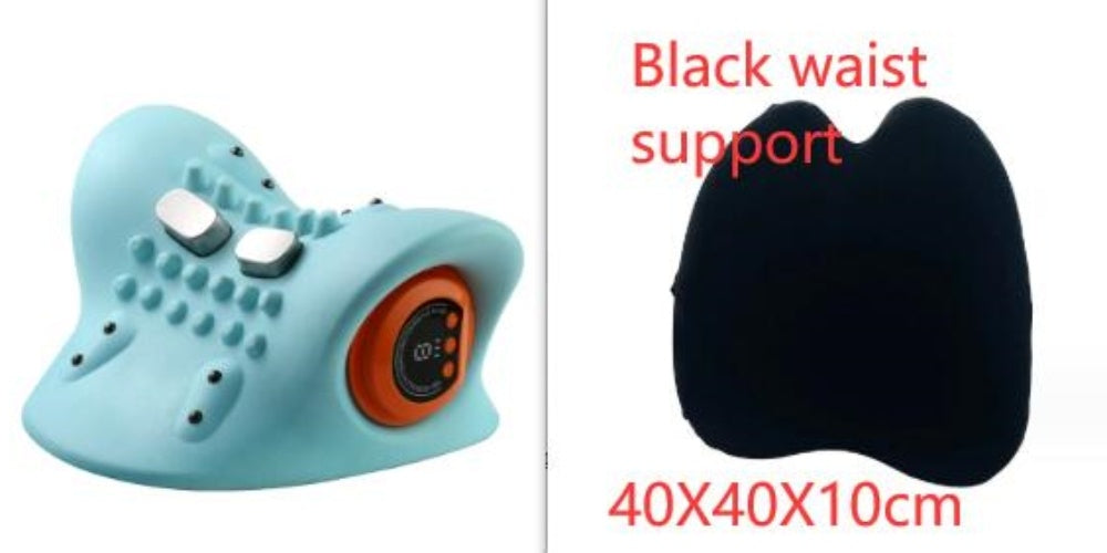 Portable Neck Massager for Cervical Spine Relief and Acupuncture Point Therapy.