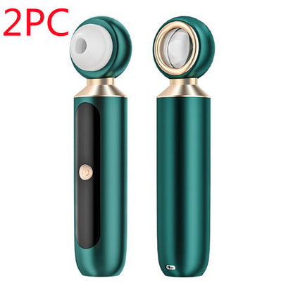 Portable USB Electric Blackhead Remover with Magnifying Glass