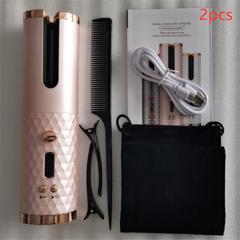 Multifunctional Wireless Automatic Curling Iron.