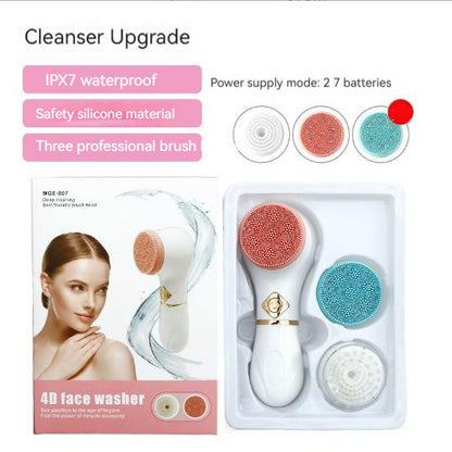 Electric Facial Cleanser and Pore Cleaner.