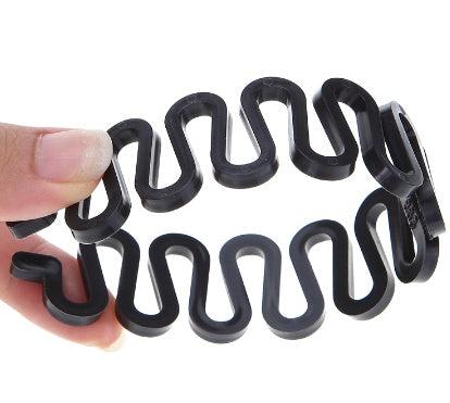 Braid Sponge Hair Coil Rod Double Hook Hair Dish Implement Modelling Pulls Hair Needle