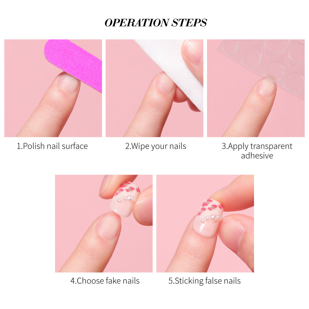 Fake Nail Patches for Hand Art Design.