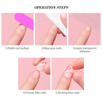 Fake Nail Patches for Hand Art Design.