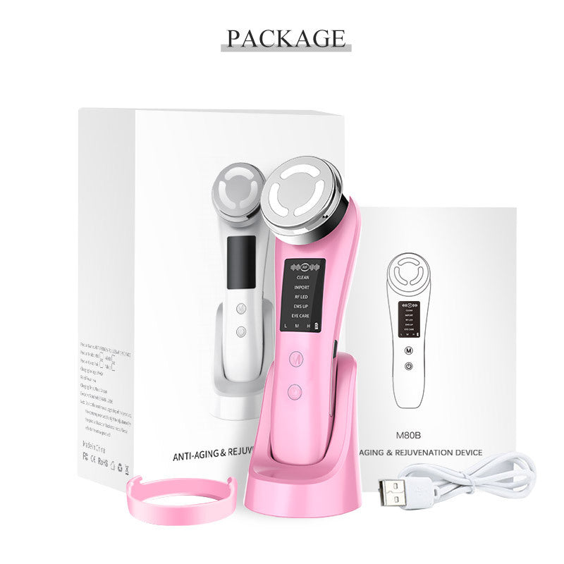 Women’s 7-in-1 Microcurrent Beauty and Skin Purifying Device.