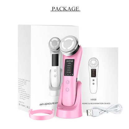 Women’s 7-in-1 Microcurrent Beauty and Skin Purifying Device.