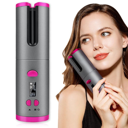 Multifunctional Wireless Automatic Curling Iron.