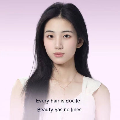 Portable Dual-Purpose Wireless Straightening Comb with Anion Hair Care.