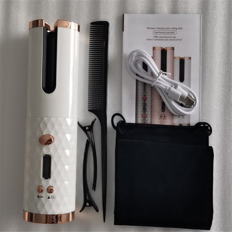 Multifunctional Wireless Automatic Curling Iron.