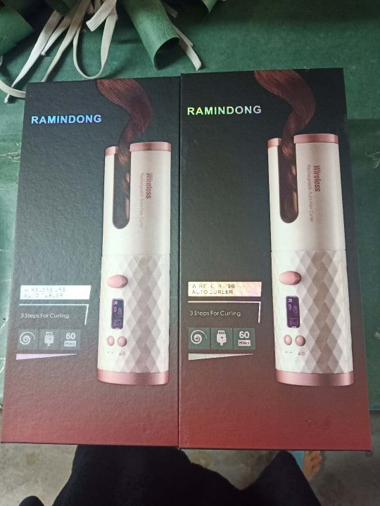 Multifunctional Wireless Automatic Curling Iron.
