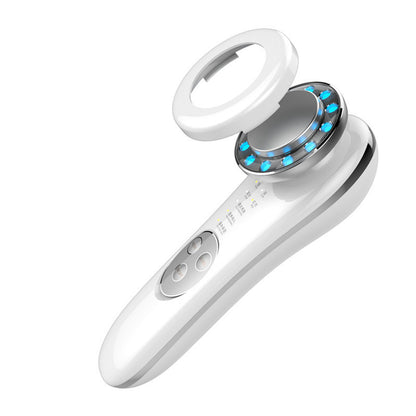 7-in-1 Facial Massager & Skin Care Tool: Galvanic, High-Frequency, Face Lifting, Tightening, and Anti-Aging Machine.