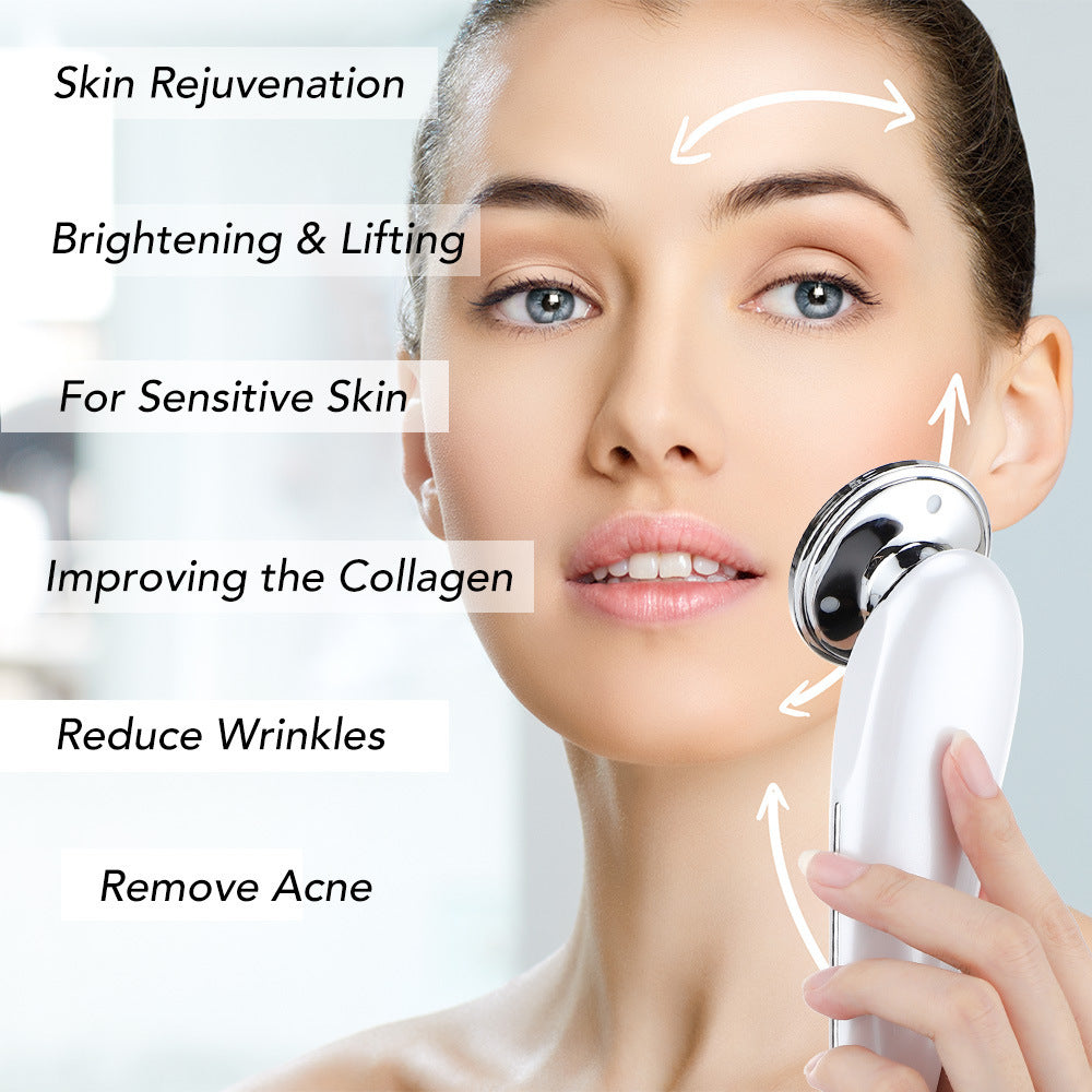 Women’s 7-in-1 Microcurrent Beauty and Skin Purifying Device.