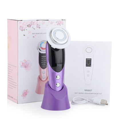 Women’s 7-in-1 Microcurrent Beauty and Skin Purifying Device.