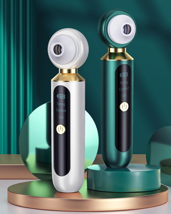 Portable USB Electric Blackhead Remover with Magnifying Glass