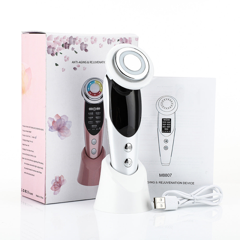 Women’s 7-in-1 Microcurrent Beauty and Skin Purifying Device.